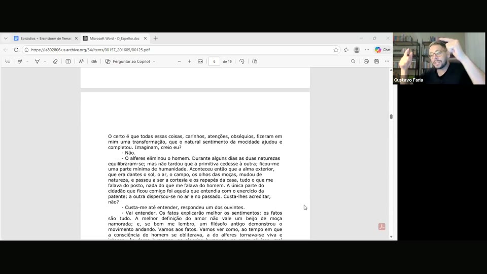 Thumbnail do corte A alma exterior.